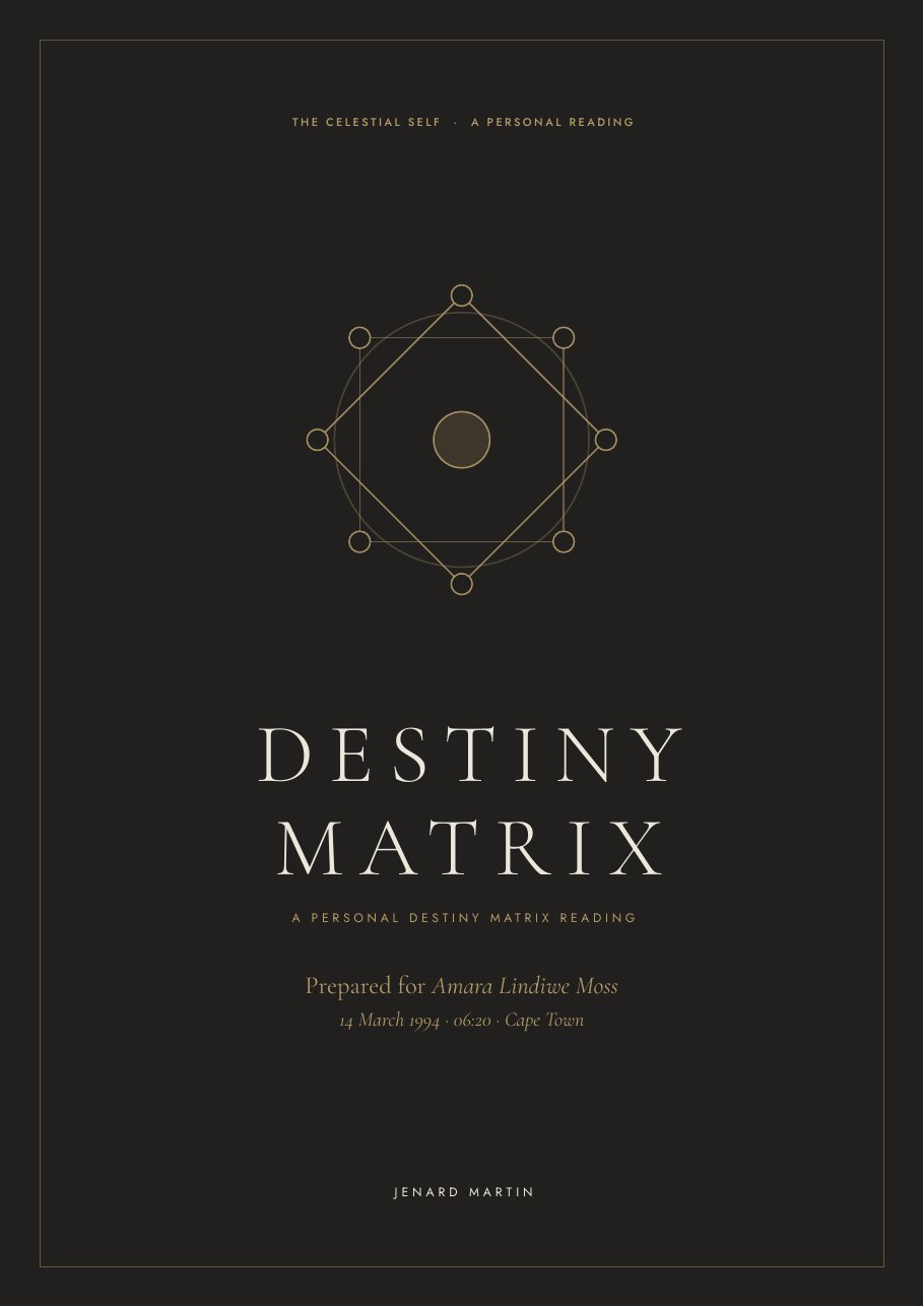 Destiny Matrix cover