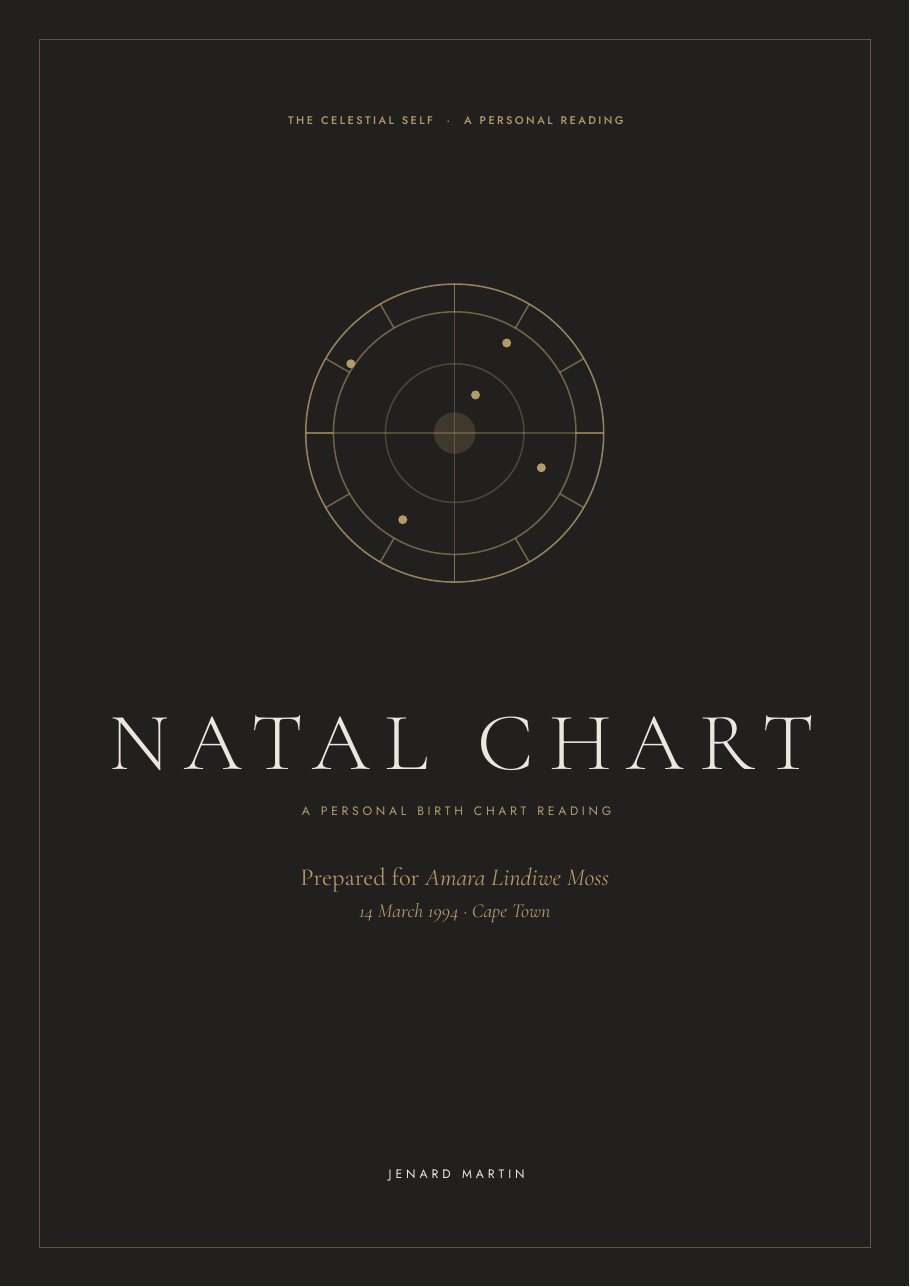 Natal Chart cover