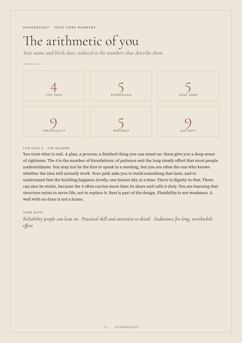 Sample page 1